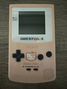 Nintendo Gameboy Farbkonsole Sanrio Hello Kitty Modell GBC IPS Bildschirm - Bild 1 von 3