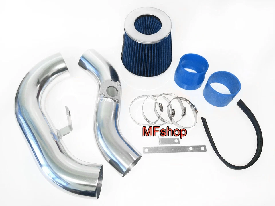 Blue For 2002-2007 Subaru Impreza WRX STI 2.0L 2.5L Cold Air Intake Kit + Filter - Image 1 of 1