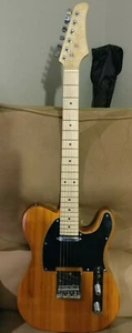 Brand new in box Maple neck T-style Electric Guitar. Butterscotch. w/set-up!GTL. - Picture 1 of 11