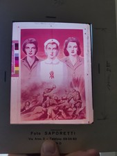 RSI - Ausiliarie Guardia Nazionale propaganda Foto Negativo Saporetti Milano