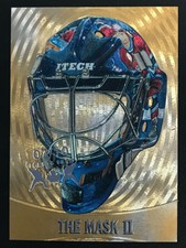 JEFF HACKETT 2002-03 BETWEEN THE PIPES MASKS II TORONTO SPRING EXPO    67668
