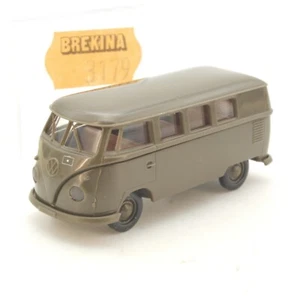 Brekina 1:87 3179 VW T1 Kombi Bundeswehr Feldjäger in OVP QR2937 - Bild 1 von 2