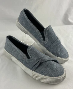 Nautica Bootsdeck Schuhe Turnschuhe Damengröße 7,5 blau Slipper Ankeranhänger flache Schuhe - Bild 1 von 9