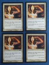 MTG 4x Soul Warden x4 LP Exodus Magic the Gathering Playset
