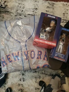 Jacob deGrom CY Young, Strikeout Counter Bobbleheads & Jersey Citifield Promo XL - Bild 1 von 8