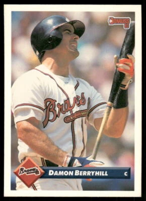 1993 Donruss #78 Damon Berryhill - Image 1 of 2