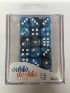 Oakie Doakie DICE - Gemidice, Twilight Stone (36 D6 Dice, 12mm) - Picture 1 of 3