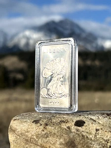1 Troy oz .999 pure Nickel Walking Liberty American Eagle 2022 Bullion Ingot Bar - Bild 1 von 20