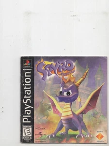 Spyro The Dragon Original Playstation PS1 Nur Anleitung Keine Sendungsverfolgung Original - Bild 1 von 1
