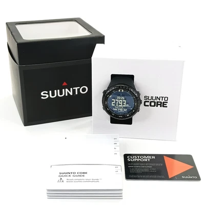 Reloj deportivo al aire libre Suunto Core todo negro unisex adulto SS014279010 BATERÍA NUEVA Foto 1 de 4
