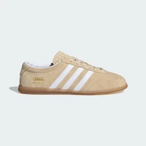 adidas Originals Gazelle LO PRO Trainers in Sand Strata/Cloud White/Gum Shoes - Picture 1 of 10