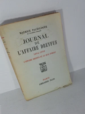 HISTOIRE-MAURICE PALÉOLOGUE -JOURNAL DE L'AFFAIRE DREYFUS -1955/ - Photo 1/4