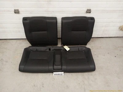 Acura RSX DC5 Set Of Complete Upper & Rear Rear Leather Seat Cushion Black 02-06 Foto 1 de 4