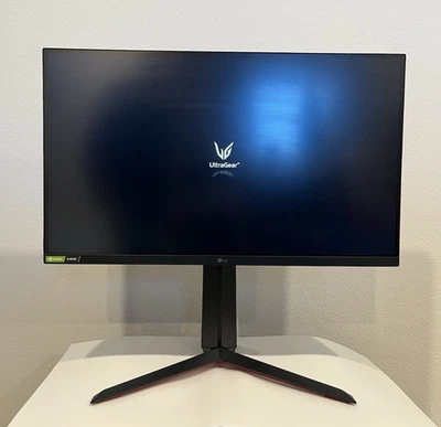 LG 27" UltraGear QHD 1440P Nano IPS 1ms 165Hz HDR Monitor with G-SYNC - Image 1 of 4