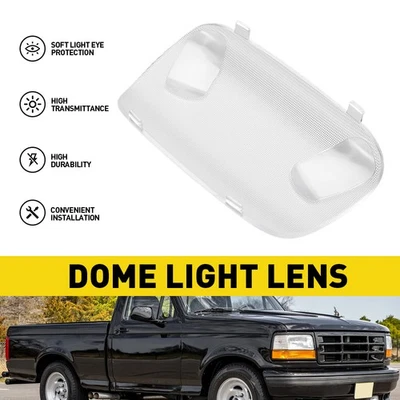 Cubierta transparente A para Ford F-150 F-250 1995-04 bombilla de techo superior cubierta Foto 1 de 4
