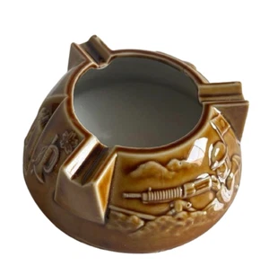 WWII ww2 Japanese Army antique Military Porcelain Ashtray Vintage Prewar Japan - Picture 1 of 14
