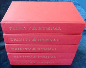 TRINITY HYMNAL (Lot Of 5) 2014 Hardcover (18th) Pew Edition, Presbyterian Church - Foto 1 di 6