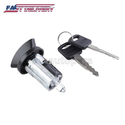 Para Ford F250 F350 Super Duty 97-07 Interruptor de encendido Bloqueo Cilindro Vaso 2 llaves Foto 1 de 4