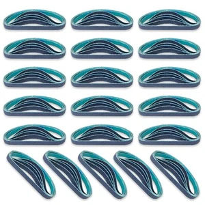 3/8” x 13” - 80er Körnung Zirkonia Schleifband für Druckluftschleifer (100er Pack) - Bild 1 von 4