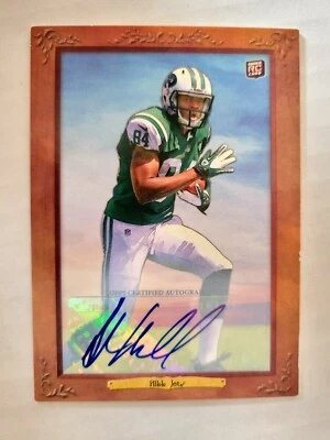 2012 Topps Turkey Red Autographs Red Border Card #55 STEPHEN HILL Auto 1/10 JETS - Image 1 of 3