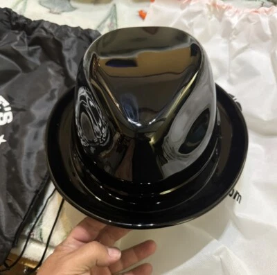 Mike’s Pro Lids Glossy Finish Fedora Size S-XL - New! Never Worn - Image 1 of 4
