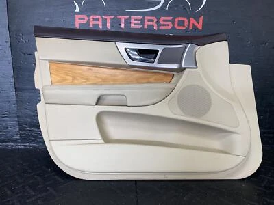 09-11 JAGUAR XF DRIVER DIANTEIRO LH PAINEL INTERNO DE ACABAMENTO DE PORTA BRONZEADO 8X235423713E - Imagem 1 de 4