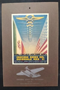FUTURISMO DI LAZZARO CROCIERA AEREA DEL DECENNALE CREST RICORDO RRR - Foto 1 di 4
