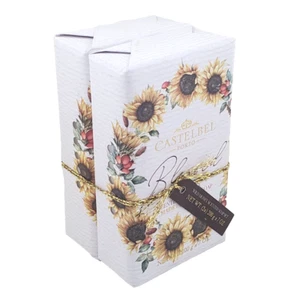 Castelbel Porto "BLESSED" WILD HONEY Scented Soaps Set of 2 x 7 Oz Bars Portugal - Picture 1 of 3