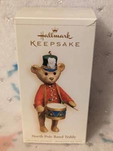 Hallmark Keepsake Ornament 2006 North Pole Band Teddy Bear Drummer Boy - Picture 1 of 1