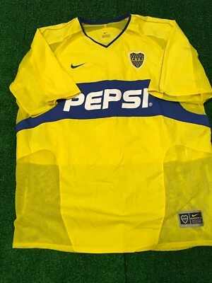 Boca Juniors 2003 2004 Away Jersey Argentina XL Authentic - Image 1 of 4