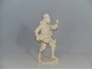 Holz Krippenfigur ELEFANTEN TREIBER geschnitzt natur (zu 20 cm Krippen Figuren) - Bild 1 von 5