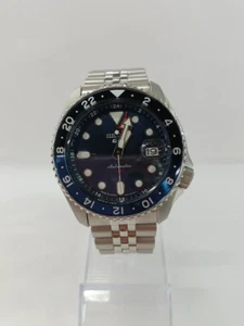 SEIKO SBSC003 Quartz Men's Watch Blue Dial Analog Round Face From Japan Used - Picture 1 of 6