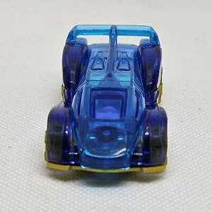 Hot Wheels Electrack transparent blau auf gelbem Sockel FJV50 gelbe Räder Spielzeugauto - Bild 1 von 5