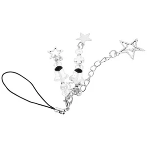 Pentagram Mobile Phone Chain Student Cell Accessories Charm Cute Aesthetic - Zdjęcie 1 z 12