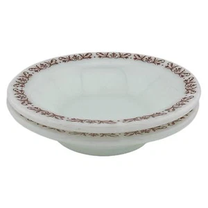 Set of 2 Vintage Anchor Hocking Anchorware Copper Filigree Small Cereal Bowl 928 - Picture 1 of 10