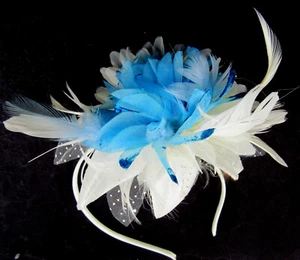 fascinator headband weddings, party races .b22 - Picture 1 of 3