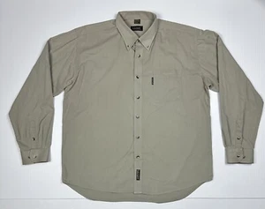 Timberland Weather Gear Men's Long Sleeve B/Down Shirt Size 2XL Grey Work Wear - Picture 1 of 14
