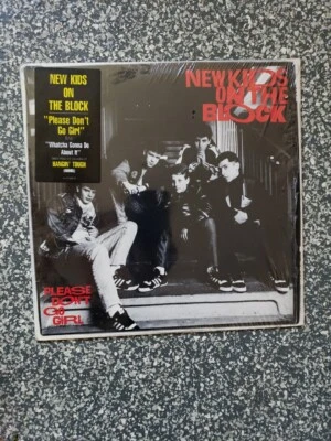 New Kids on the Block Please Don't Go Girl Vinyl LP Single Donnie  Wahlberg VG++ - Image 1 of 3