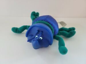 Vtg Mattel Disney Pixar A Bugs Life DIM 5" Plush Plastic Head Stuffed Animal