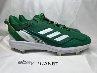 NOVO EM FOLHA Adidas Icon 7 Chuteiras de Beisebol Masculinas Metal Verde/Branco S238859 - Imagem 1 de 4