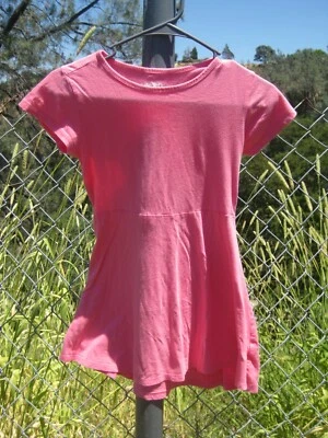Limited Too Pink Coral GIRLS Cotton Blend Dress SIZE 10 - Image 1 of 4