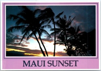 Postcard - Maui Sunset - Hawaii - Image 1 of 2