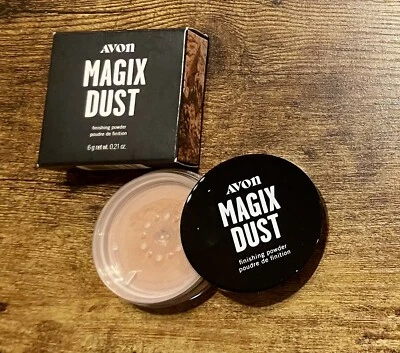 MAGIX DUST Finishing Powder Medium Deep Avon Discontinued Makeup Blending - Image 1 of 4