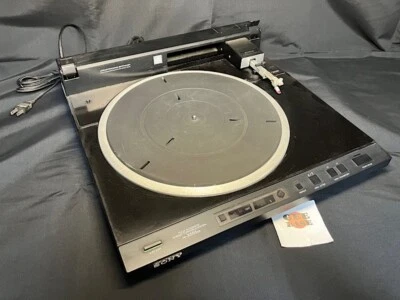 SONY PS-X555ES Record Player Turntable Vintage Direct Drive 100v Free Shipping - Image 1 of 4
