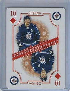 2019-20 O-Pee-Chee Playing Cards #10D Mark Scheifele - Picture 1 of 2