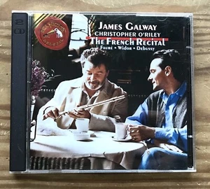 James Galway Christopher O'Riley The French Recital CD Faure Widor Debussy - Imagen 1 de 4