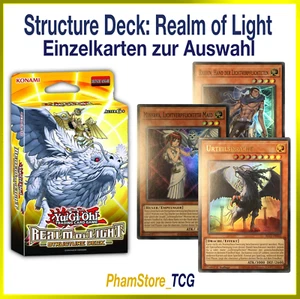 YuGiOh! Structure Deck: Realm of Light - Einzelkarten zur Auswahl. - Bild 1 von 37
