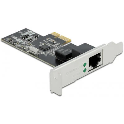 DeLOCK PCI Express x1 Karte auf 1 x 2,5 Gigabit LAN, LAN-Adapter - Bild 1 von 4