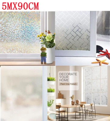 Fensterfolie Sichtschutzfolie Milchglasfolie Statische Folie Selbstklebend Folie - Bild 1 von 4
