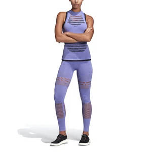 adidas Women's Stella McCartney Warp Knit Tank Top Vest Tights Seamless Yoga - Picture 1 of 20